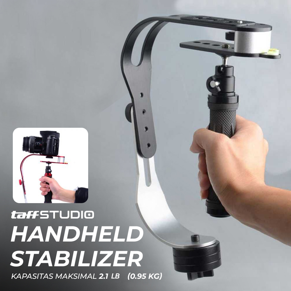 TaffSTUDIO Handheld Stabilizer Kamera DSLR Action Cam GoPro Mi Yi - W01