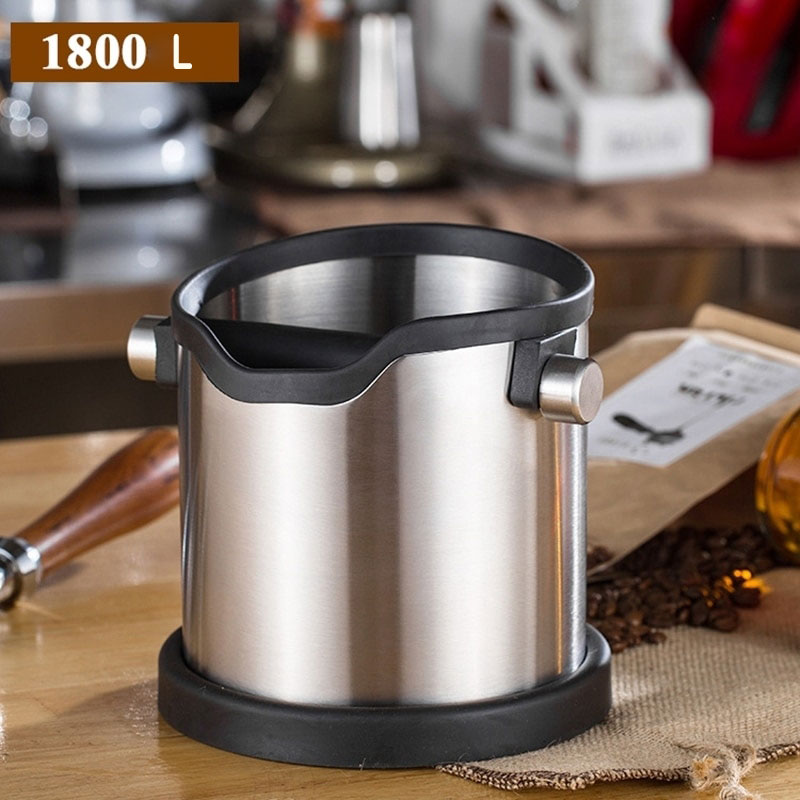 Voraca Wadah Ampas Kopi Espresso Knock Box Container Anti Slip 1800L - FK655