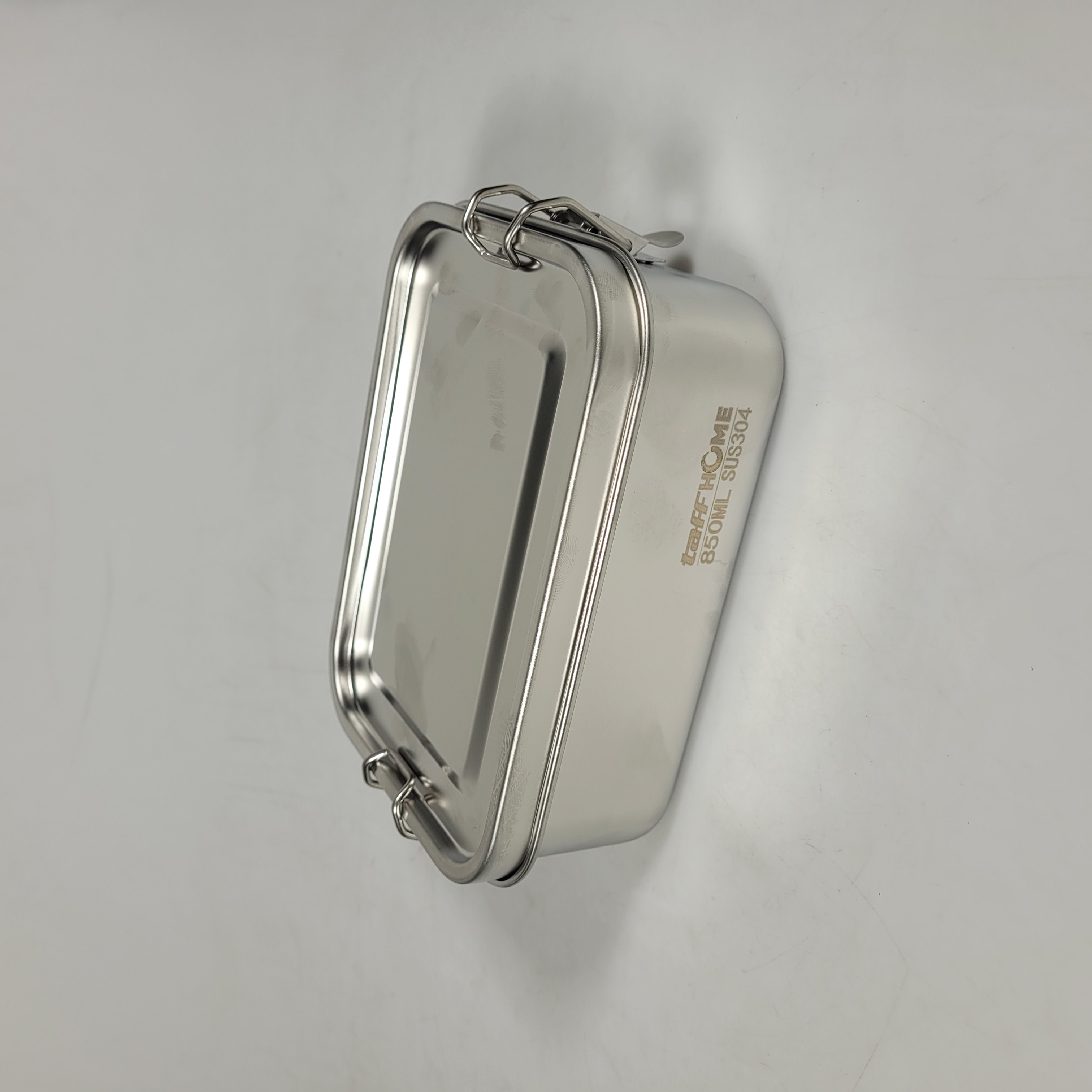 TaffHOME Kotak Makan Lunch Box Stainless Steel Single Layer 850ml - U-30
