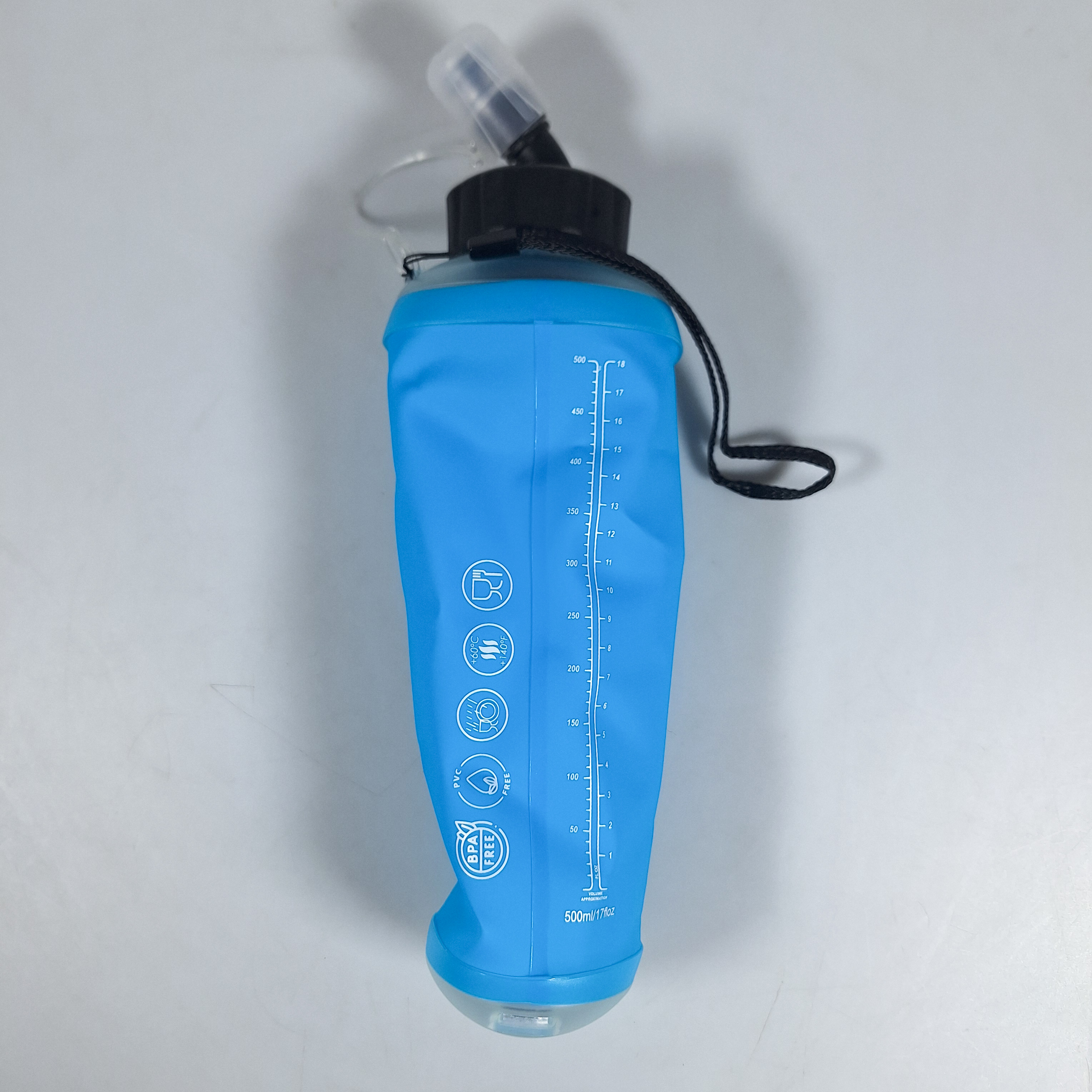 TaffSPORT Botol Minum Soft Flask Foldable Sport Water TPU 500ml - TFB-50