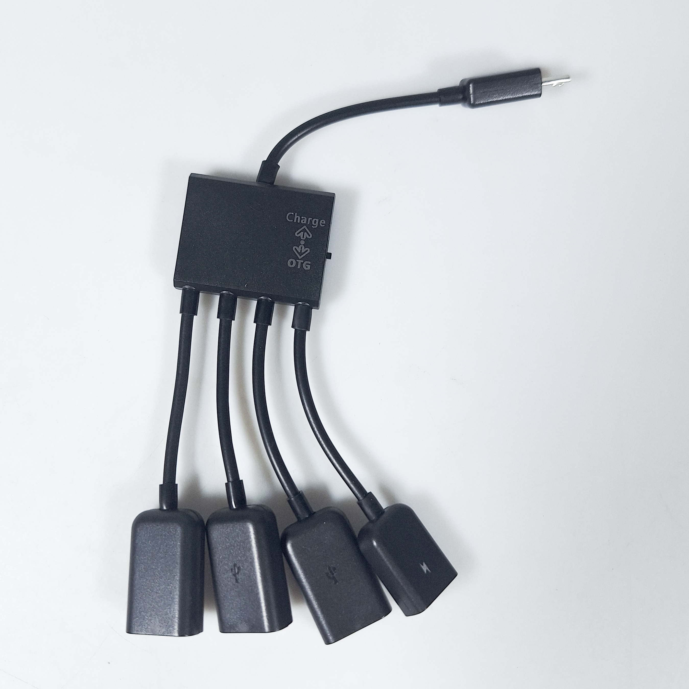 Multifunction Micro USB OTG Hub 4in1 Data Cable & Charge - M3H4