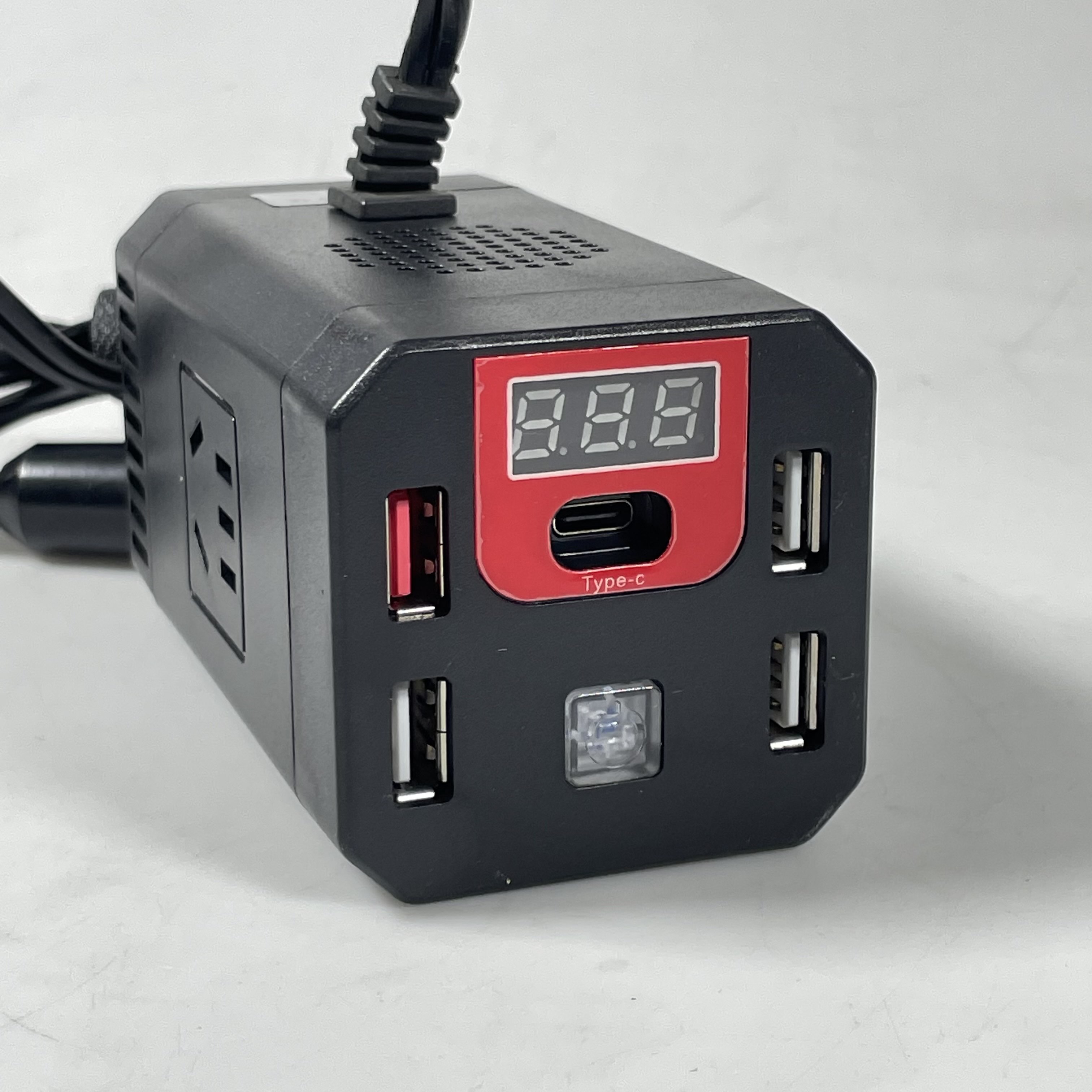 PULIXIN Car Power Inverter 15V to AC 220V Power Conversion Sedan SUV - P-12