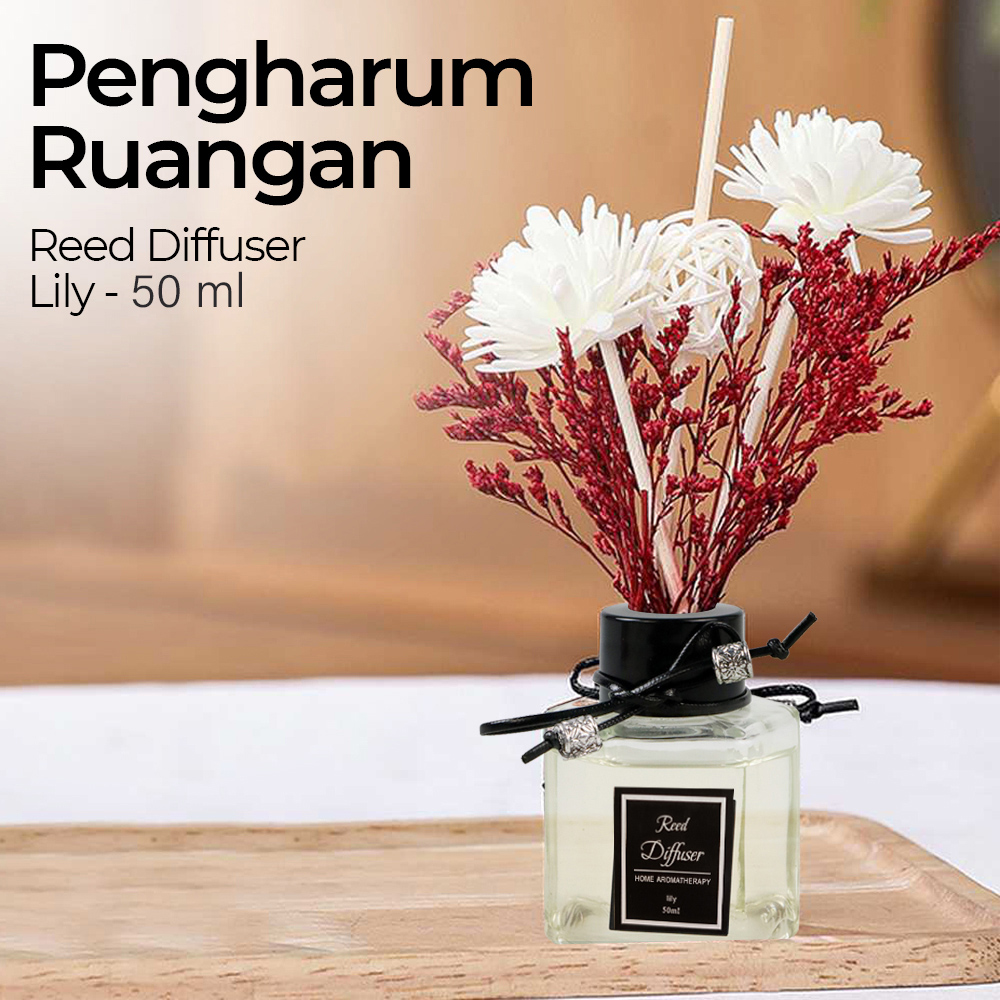 ZUOHE Pengharum Ruangan Aromaterapi Reed Diffuser 50ml - Z203