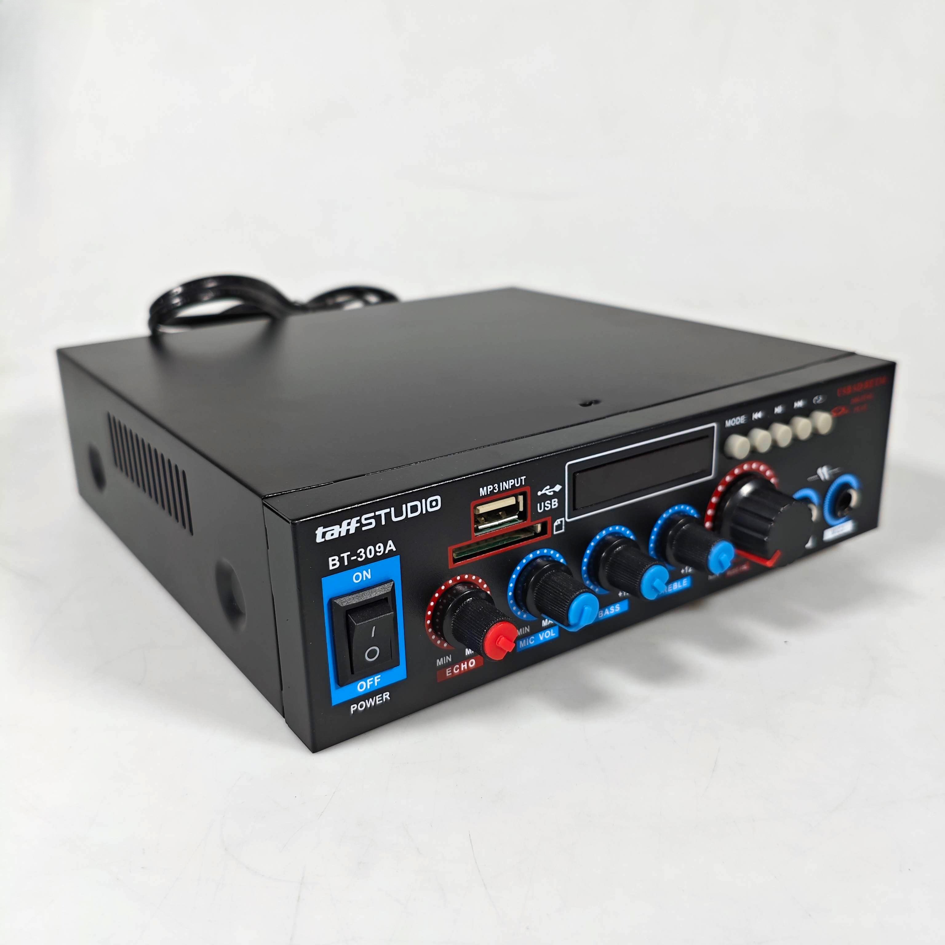 TaffSTUDIO Audio Amplifier HiFi Bluetooth 5.0 Stereo 2 Channel 800W - BT-309A