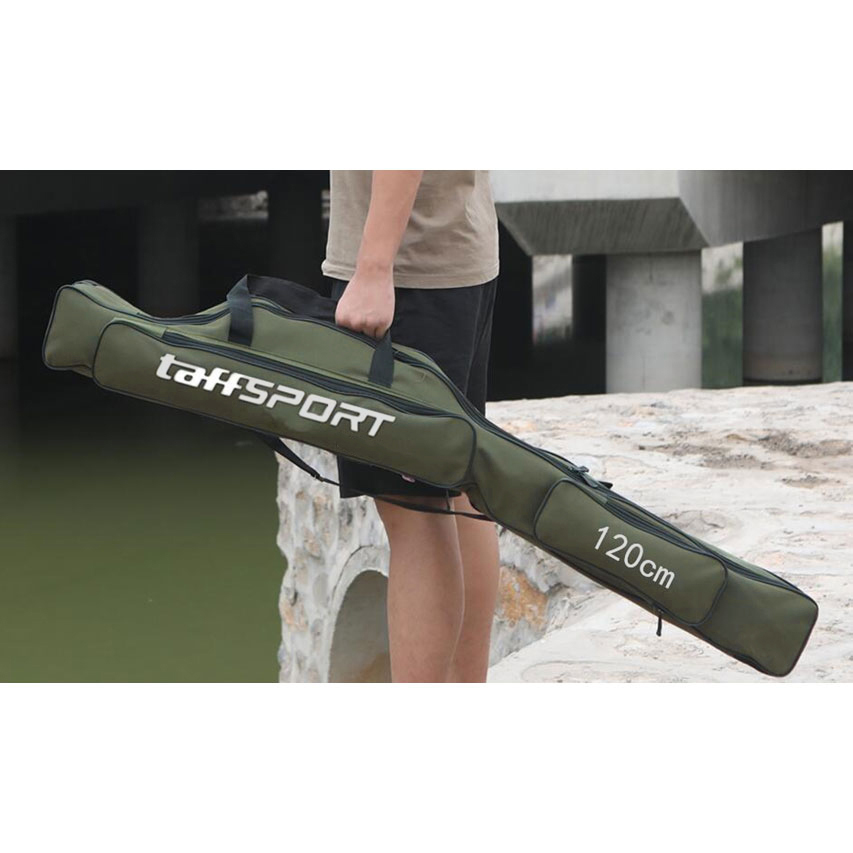 TaffSPORT Tas Pancing Joran Portable Fishing Bag - 1680D