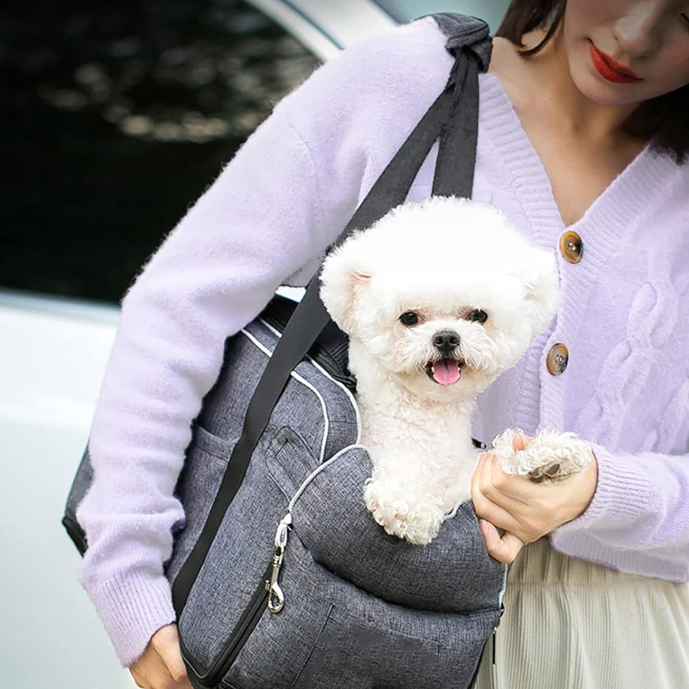 HIPI Car Seat Handbag 2 in 1 Tempat Duduk Mobil Kucing Anjing - SW-42