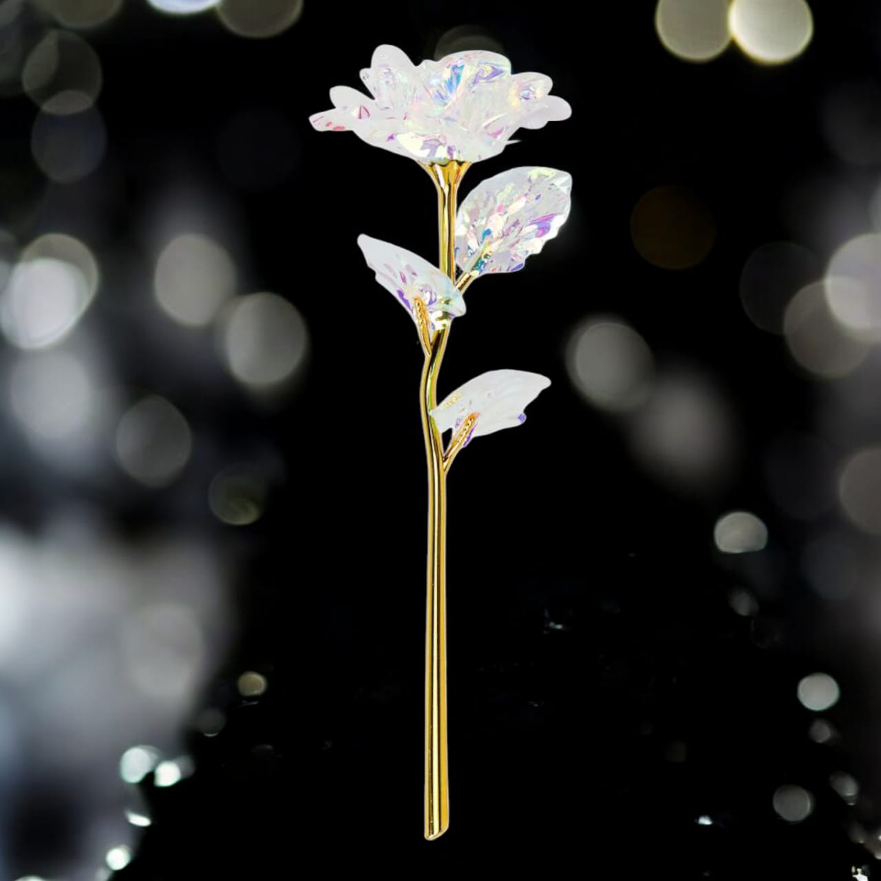 ACEVIVI Bunga Mawar Dekorasi Gold Foil Flower Galaxy Rose - AC0113