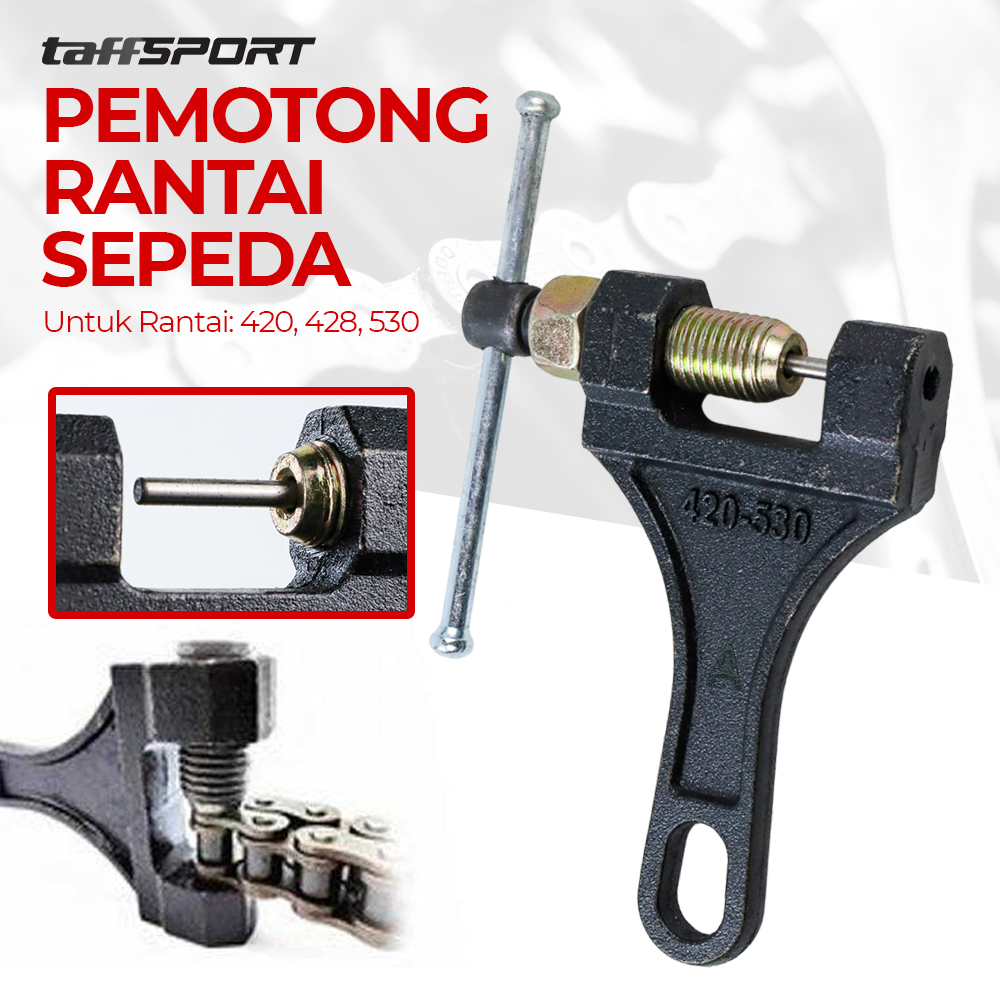 TaffSPORT DX Pemotong Rantai Sepeda Motor Chain Breaker 420 428 530 - HF99268