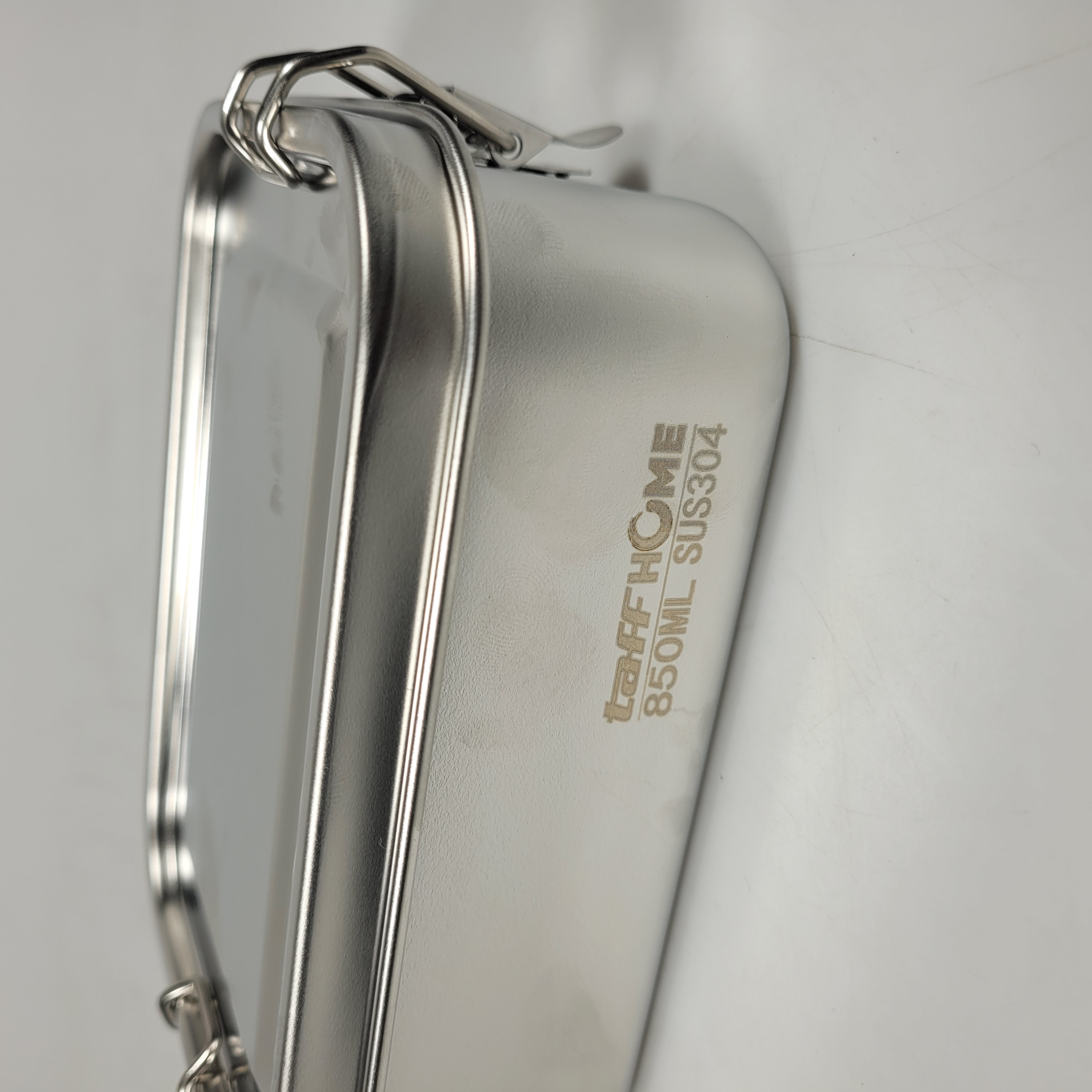 TaffHOME Kotak Makan Lunch Box Stainless Steel Single Layer 850ml - U-30