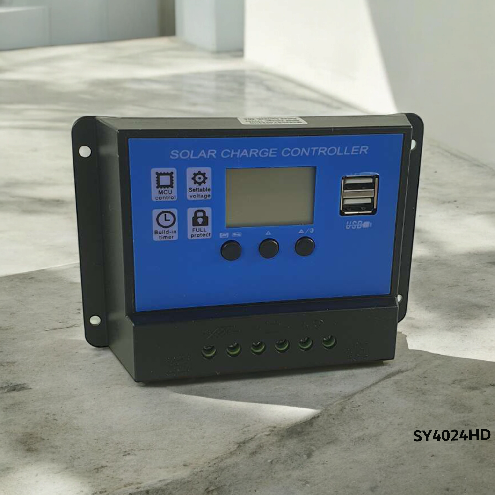 Solar Charge Controller PWM Automatic Recognize 12V/24V - W88 / SY4024HD