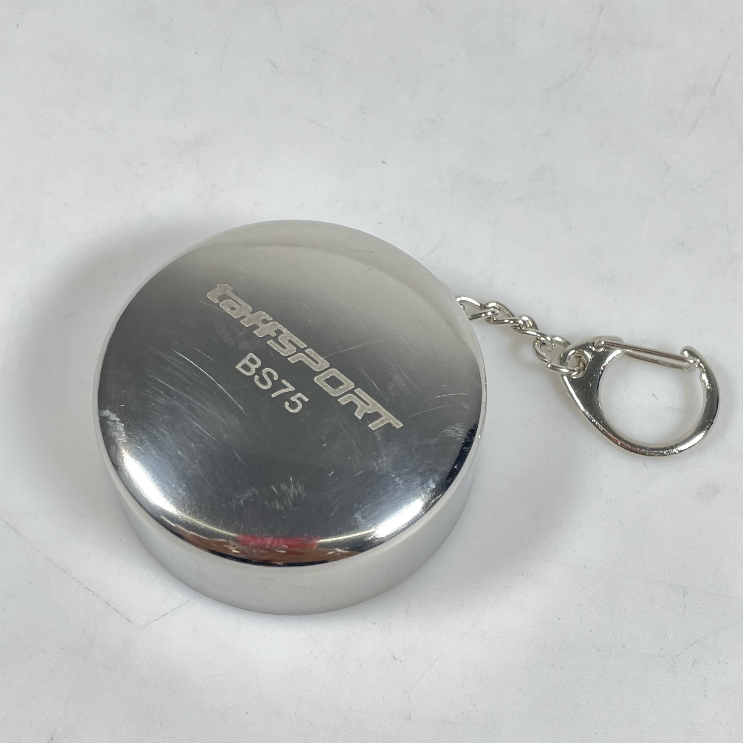 TaffSPORT Gelas Lipat Stainless Steel Foldable Cup Carabiner 69ml - BS75
