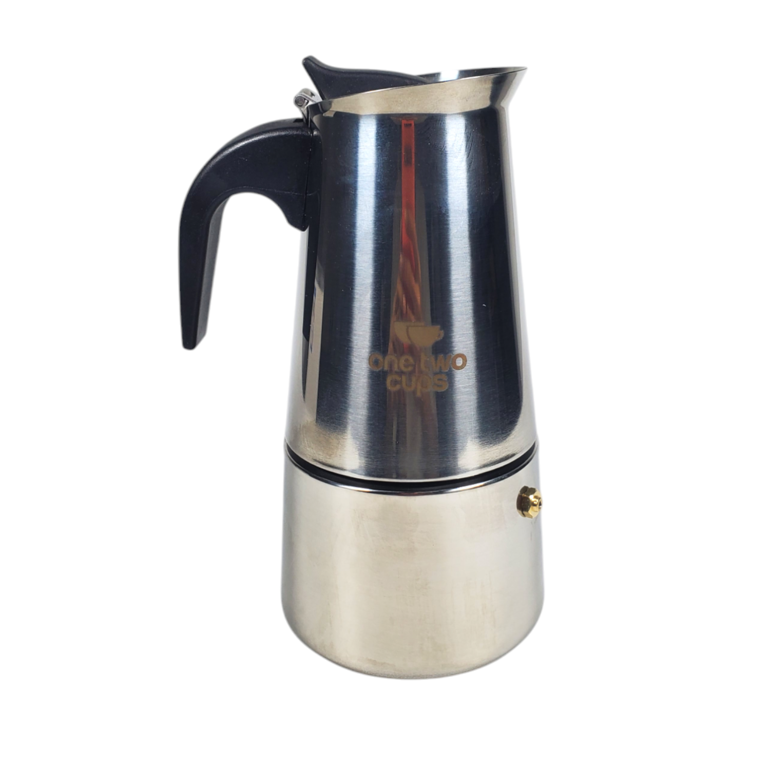 One Two Cups Moka Pot Espresso Coffee Maker Stovetop 6 Cup 300ml - Z20