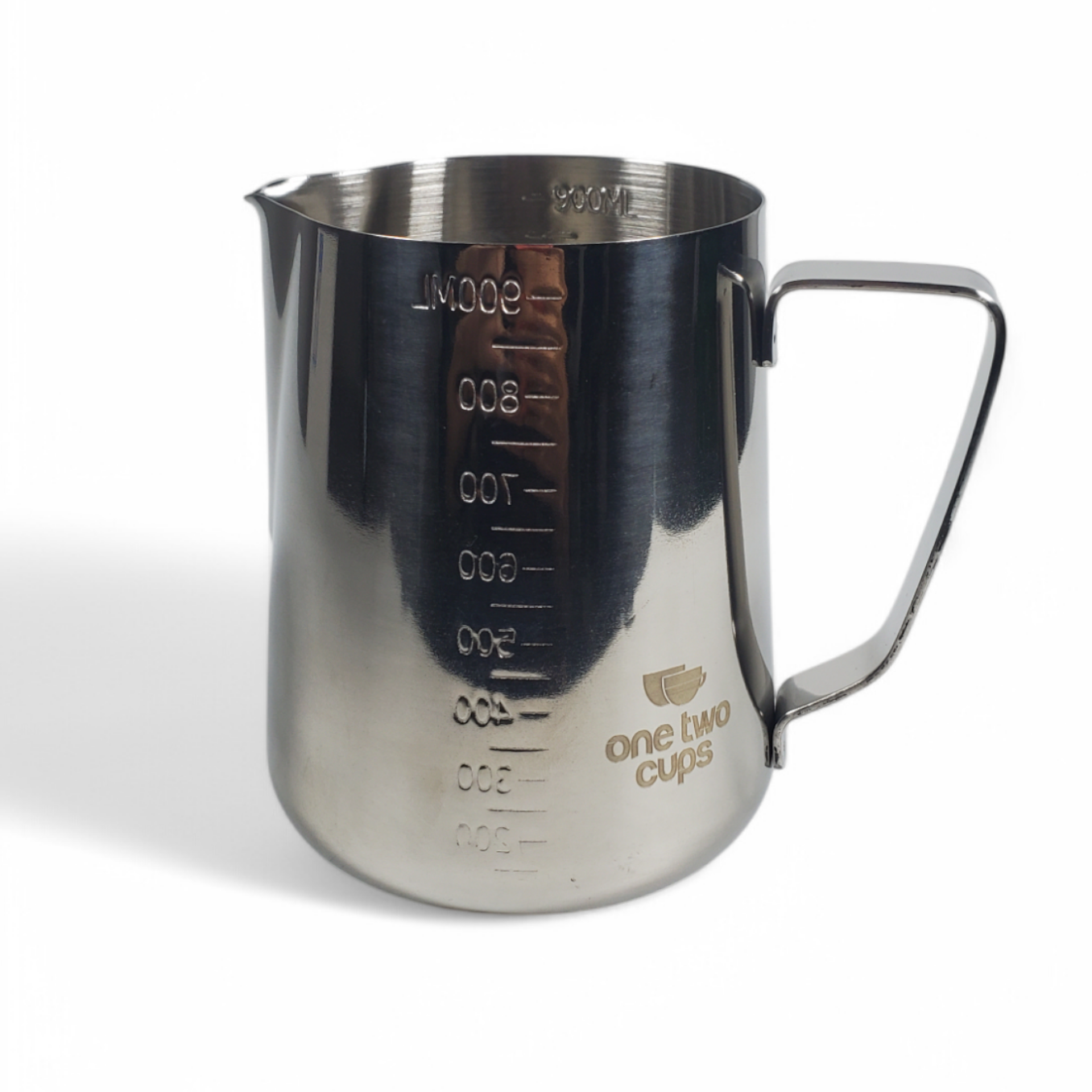 One Two Cups Gelas Milk Jug Kopi Espresso Latte Art Stainless - ZM078