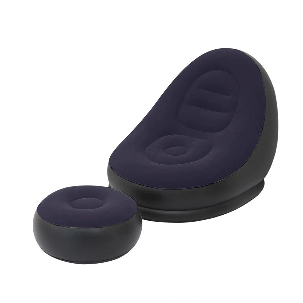 Senyoubao Sofa Malas Lazy Bean Bag Inflatable dengan Bantalan Kaki - 81003