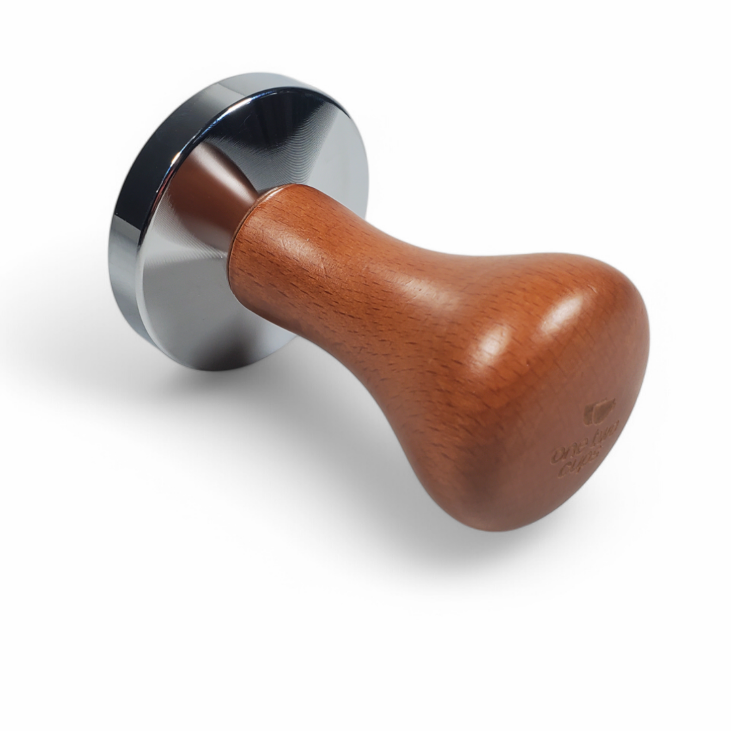 One Two Cups Tamper Kopi Espresso Coffee Press Powder Hammer 58mm - 7IYC