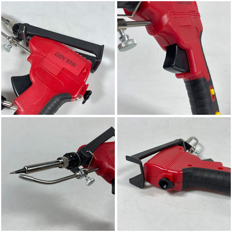 LEFAVOR Solder Listrik Tembak Tin Gun Adjustable Temperature 80W - LEF-220