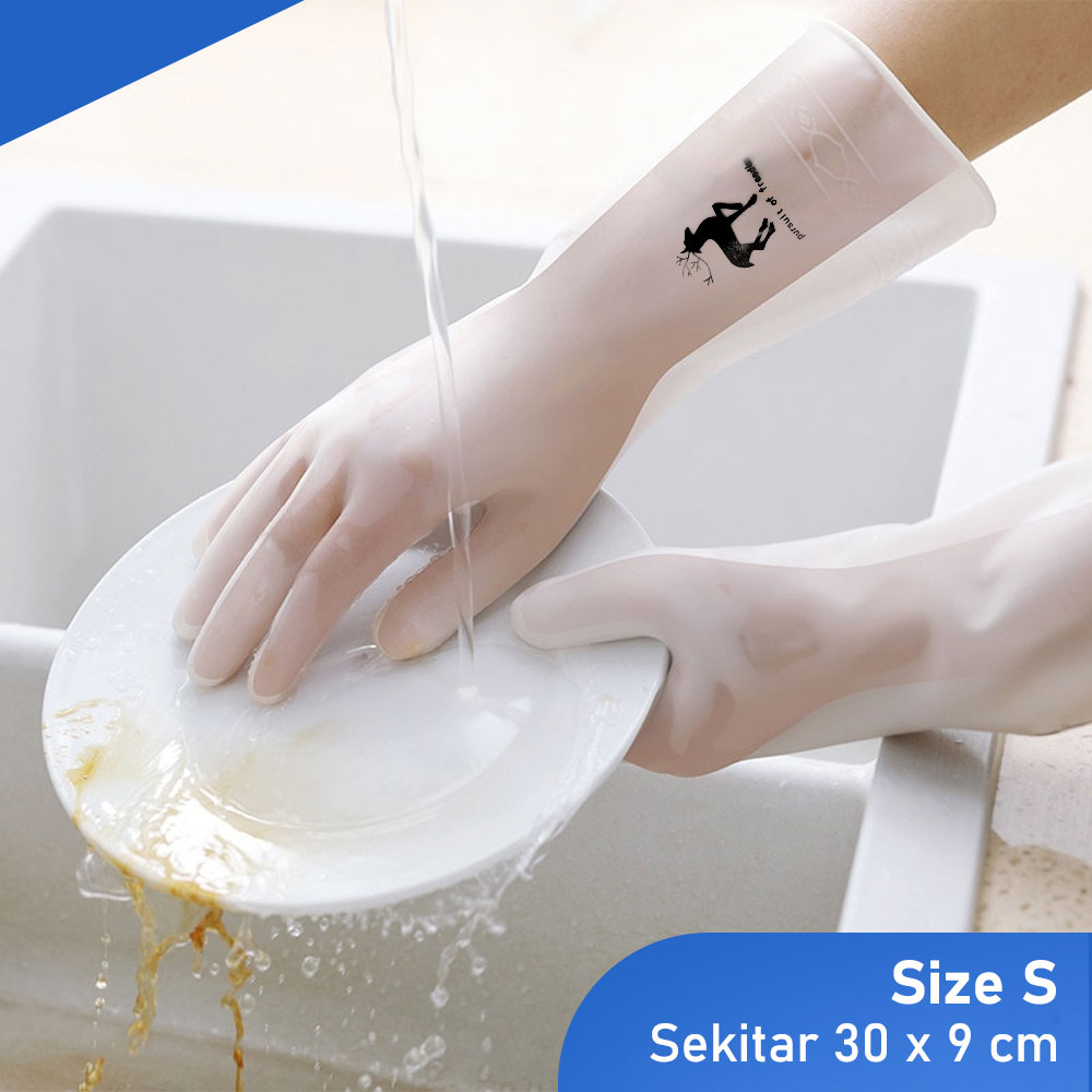 YONGHE Sarung Tangan Karet Cuci Piring Cleaning Gloves - ST001
