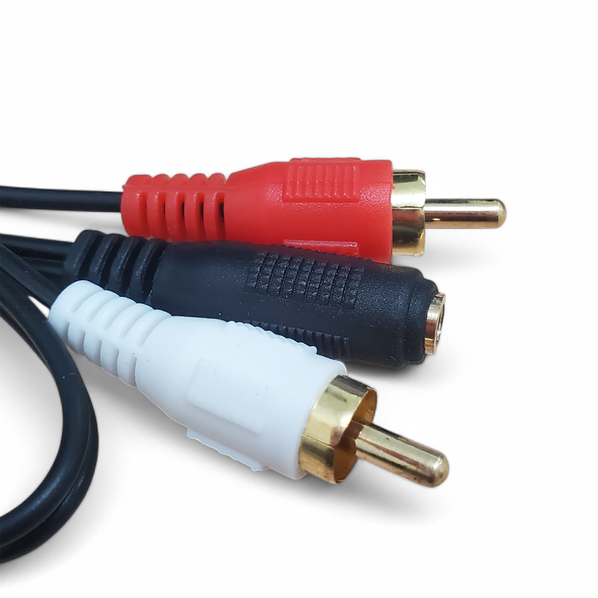 Kabel Adaptor Audio 3.5mm Female ke RCA Male HiFi 40cm