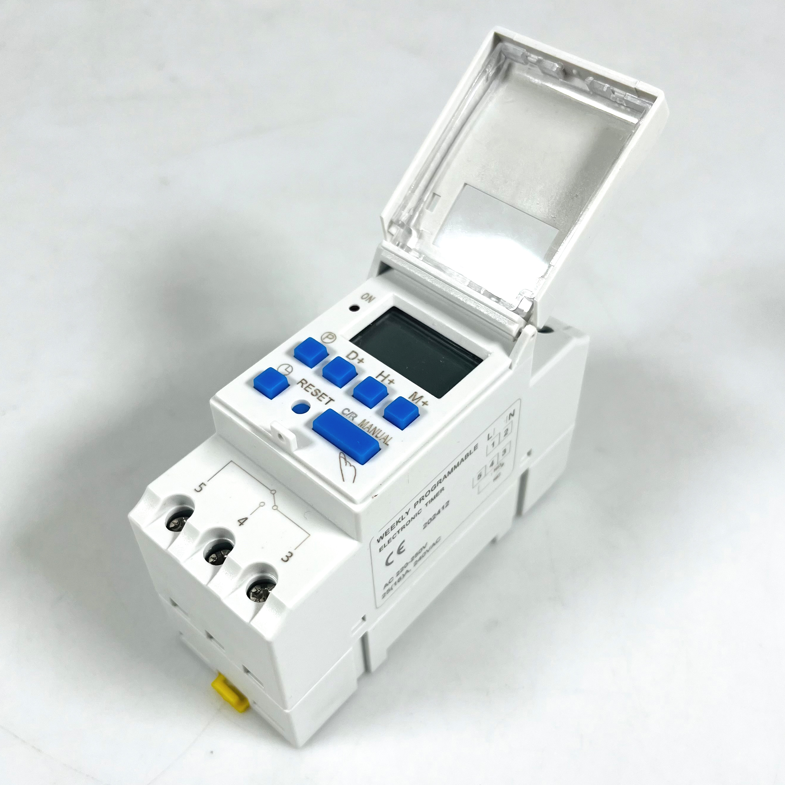 Taffware Programmable Digital Timer Switch 20 Program 220V/25A(16A) - THC30A