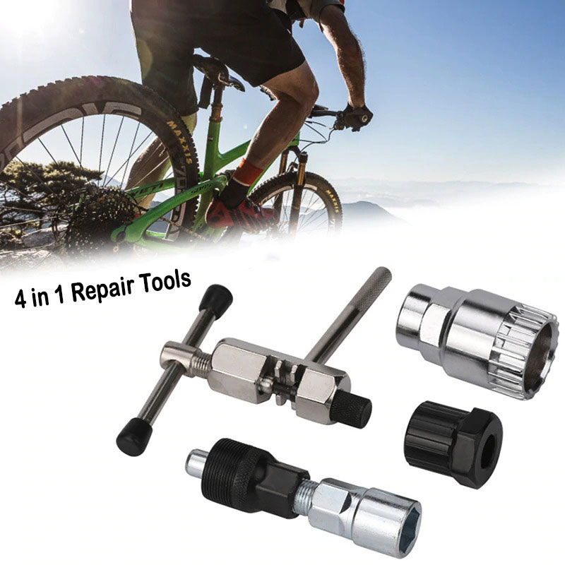 TaffSPORT 4in1 Perlengkapan Reparasi Rantai Sepeda Chain Socket Tool - BT2919