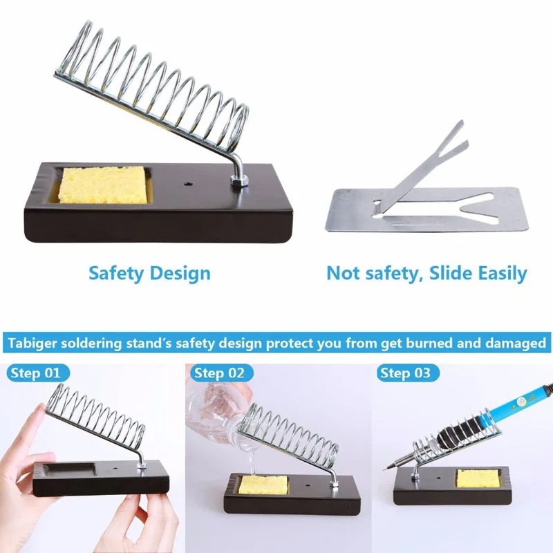 Taffware Solder Tool Kit 18in1 Multimeter Testpen Stand Holder 60W - TW-60
