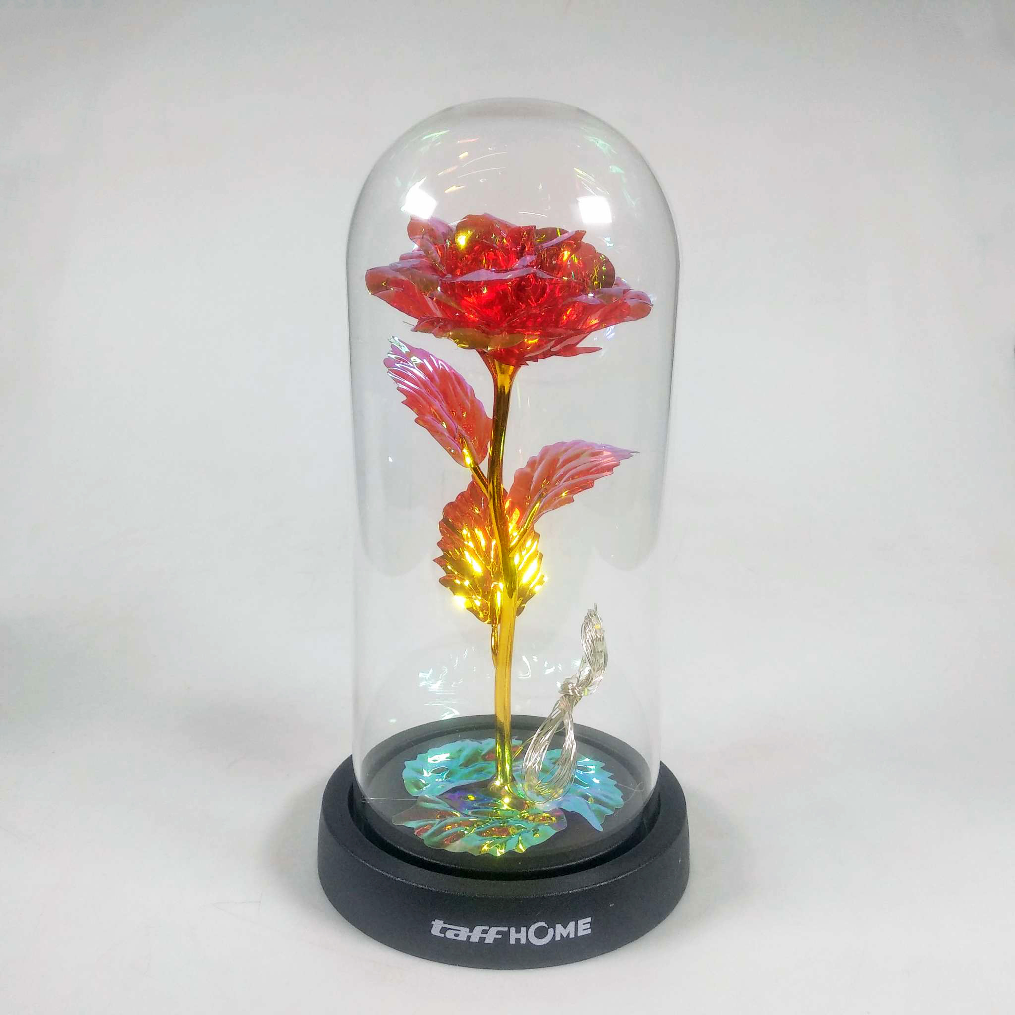 TaffHOME Lampu Meja Hias LED Illumination Rose Colorful Light - AC03