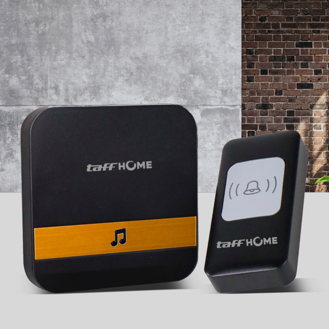 TaffHOME Bell Pintu Wireless Doorbell Waterproof 1 Receiver 433MHz - A9
