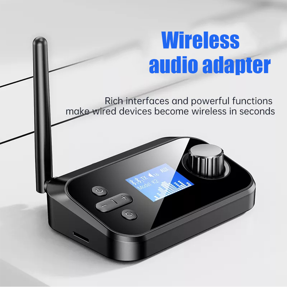VIKEFON 2in1 Audio Bluetooth 5.4 Receiver Transmitter Wireless 10M - C41