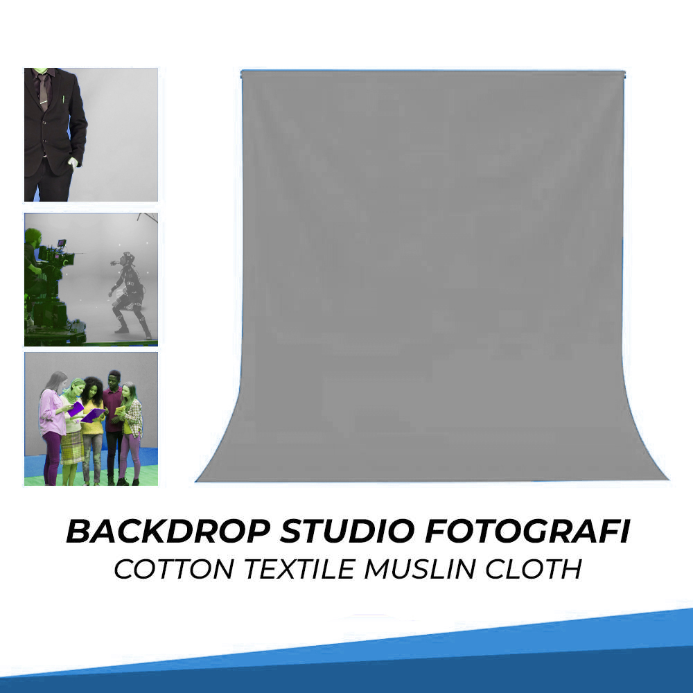 TaffSTUDIO Kain Backdrop Studio Fotografi Cotton Textile Muslin Cloth - B29