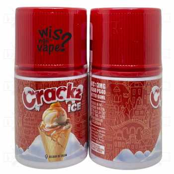 Crackz Ice Belgian Ice Cream 60ml - Liquid Vape by Tetra VapeOn