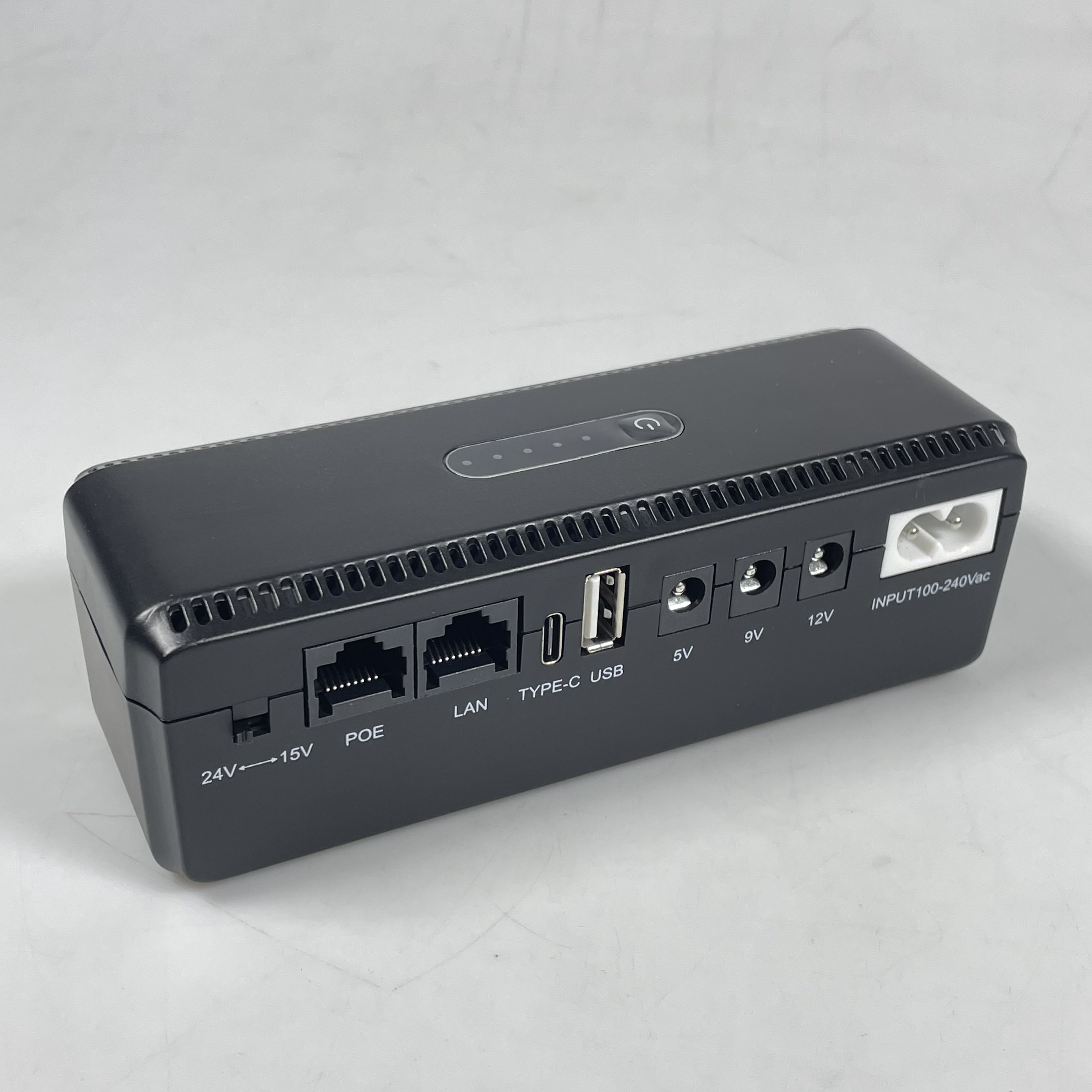 HKIVI Mini UPS Power Supply Backup Router Multiple Output 10400mAh - DCL-18W