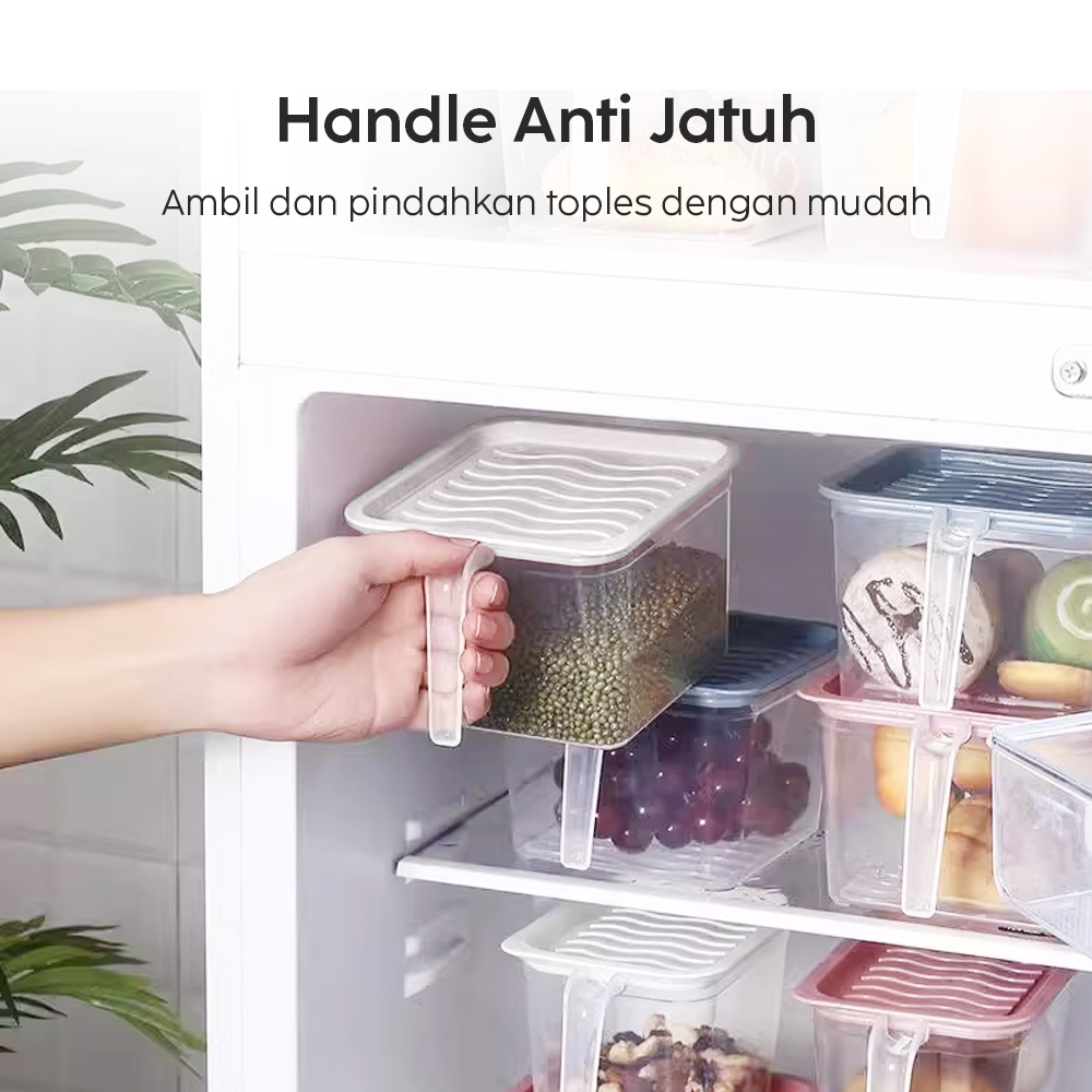 OTHERHOUSE Toples Plastik Penyimpanan Makanan Storage Jar 2.363L - H1212