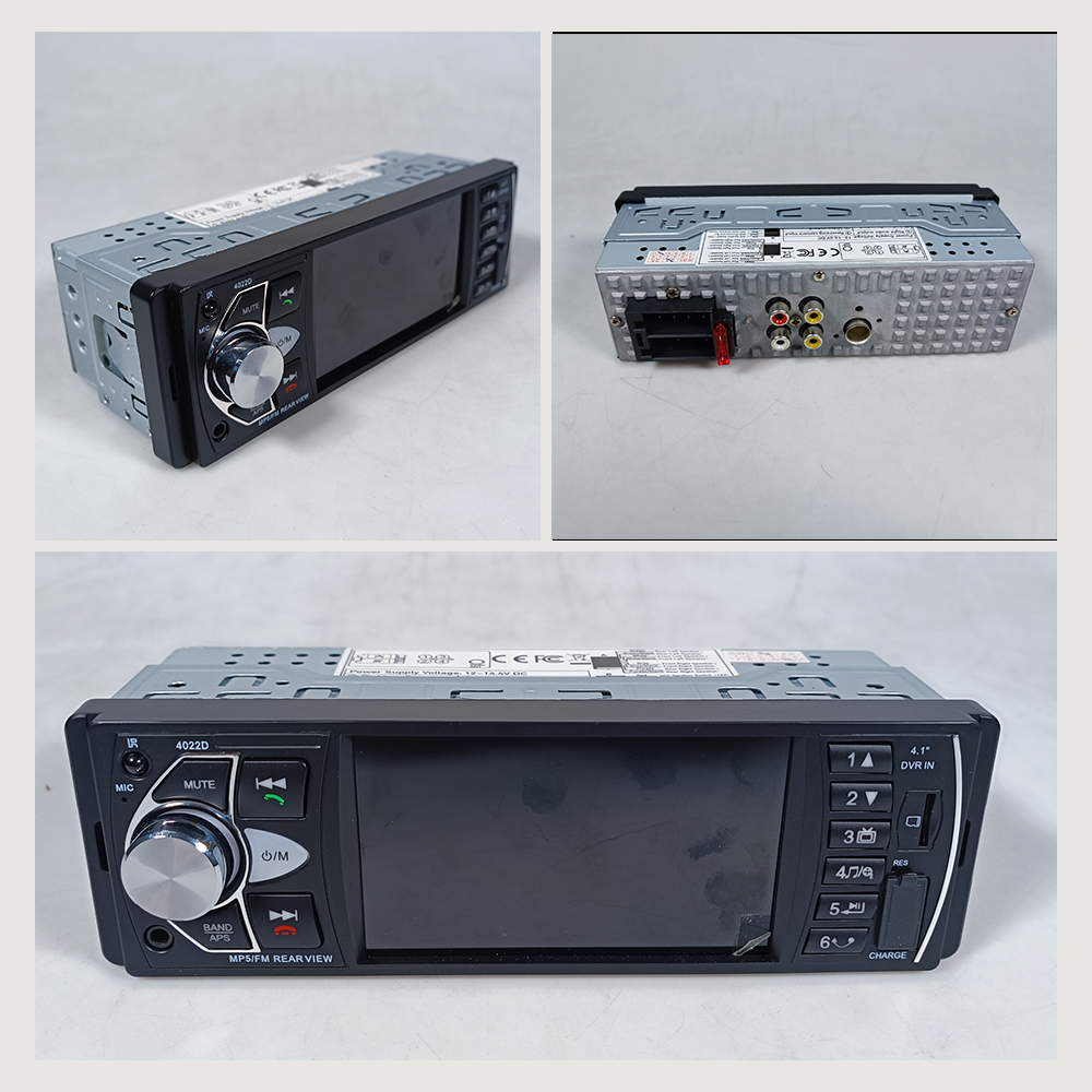 Kklusb Tape Mobil Audio Bluetooth MP5 Parkir Monitor Plug ISO 4.1 Inch - 4022D