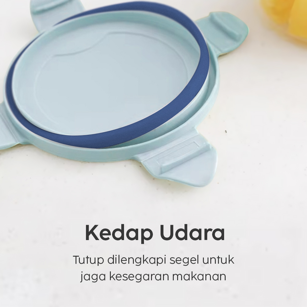LISM Toples Plastik Penyimpanan Makanan Kedap Udara Storage Jar - H1212