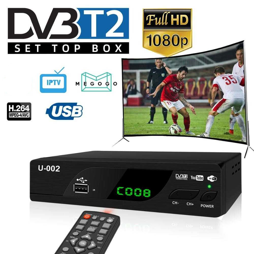 Taffware Set Top Box TV Digital HD 1080P H.264 DVB-T2 - DZ