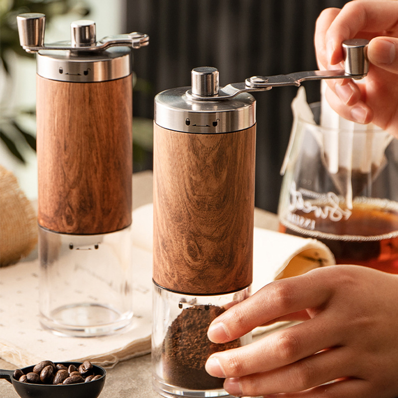 Damisu Alat Penggiling Kopi Manual Coffee Grinder Adjustable - DSU-17