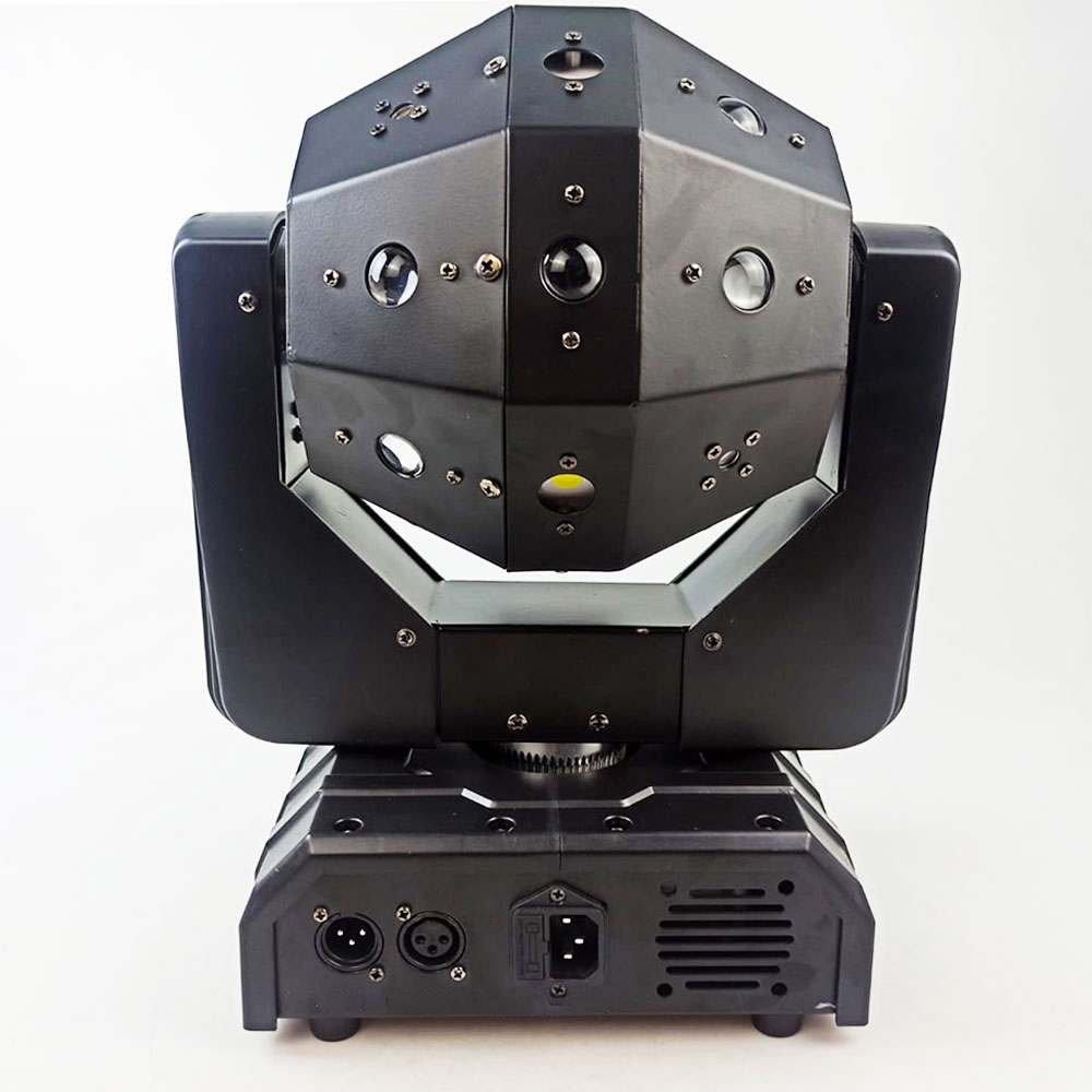 GVT Lampu Proyektor Disco Ball Moving Head 16 LED DMX512 RGB 120W 220V - GV120