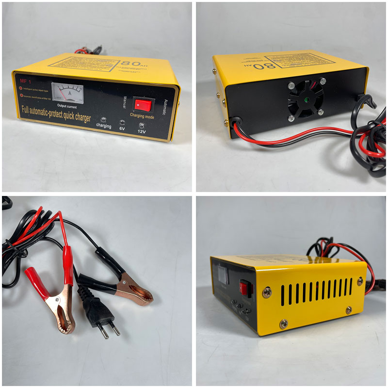 UrbanRoad Charger Aki Mobil Motor Intelligent Battery Charger 6V/12V - MF1