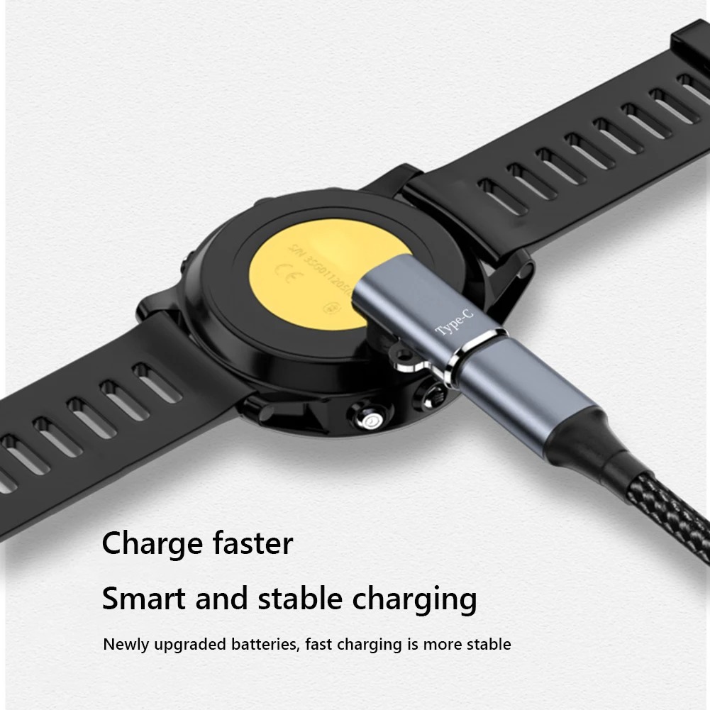 Exluzo Adaptor Charger Vertical Bend for Garmin Fenix - EZ8