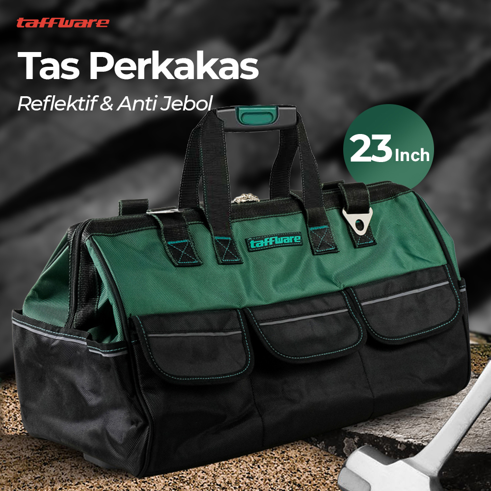 Taffware Tas Perkakas Storage Bag Waterproof Reflective Strips - A03369