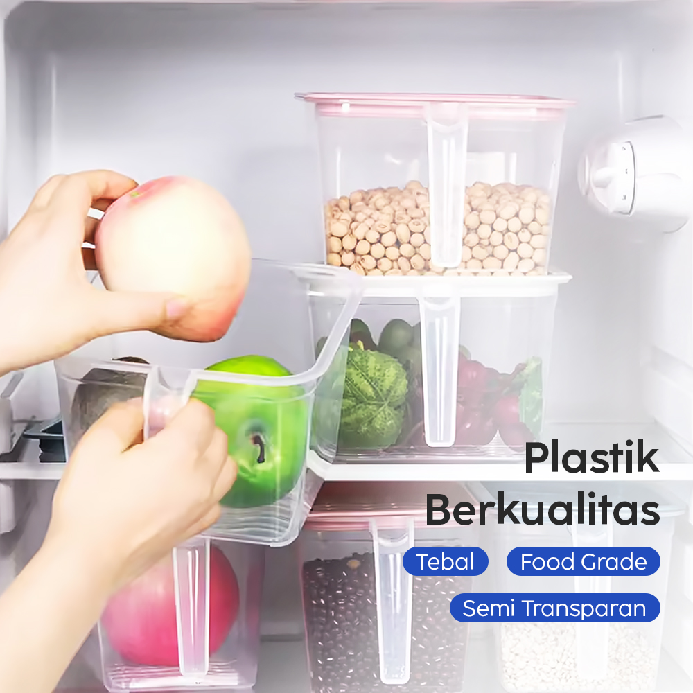OTHERHOUSE Toples Plastik Penyimpanan Makanan Storage Jar 2.363L - H1212
