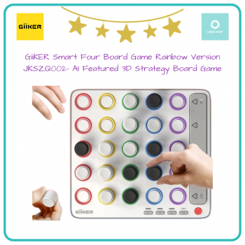 GiiKER Smart Four Board Game Rainbow Version - AI Featured 3D Strategy