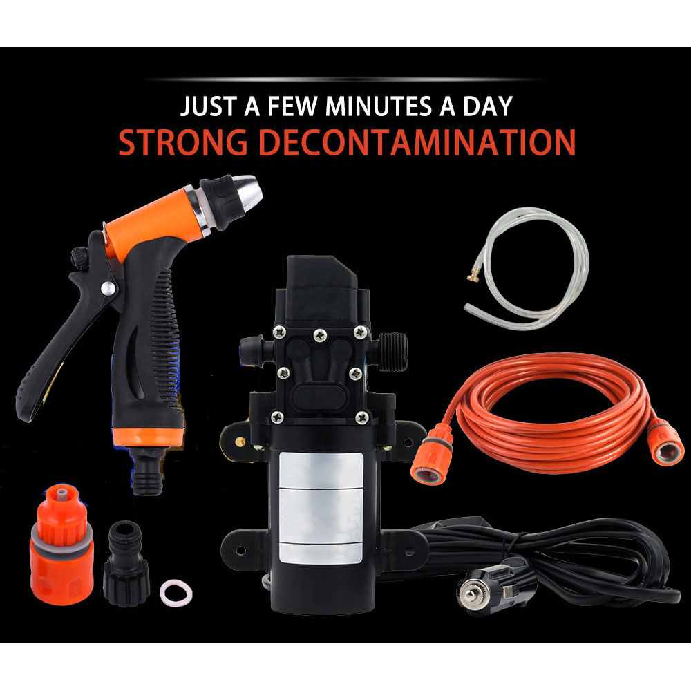 Taffware Pompa Air 12 V 100 W dengan Kepala Semprotan - DP-539
