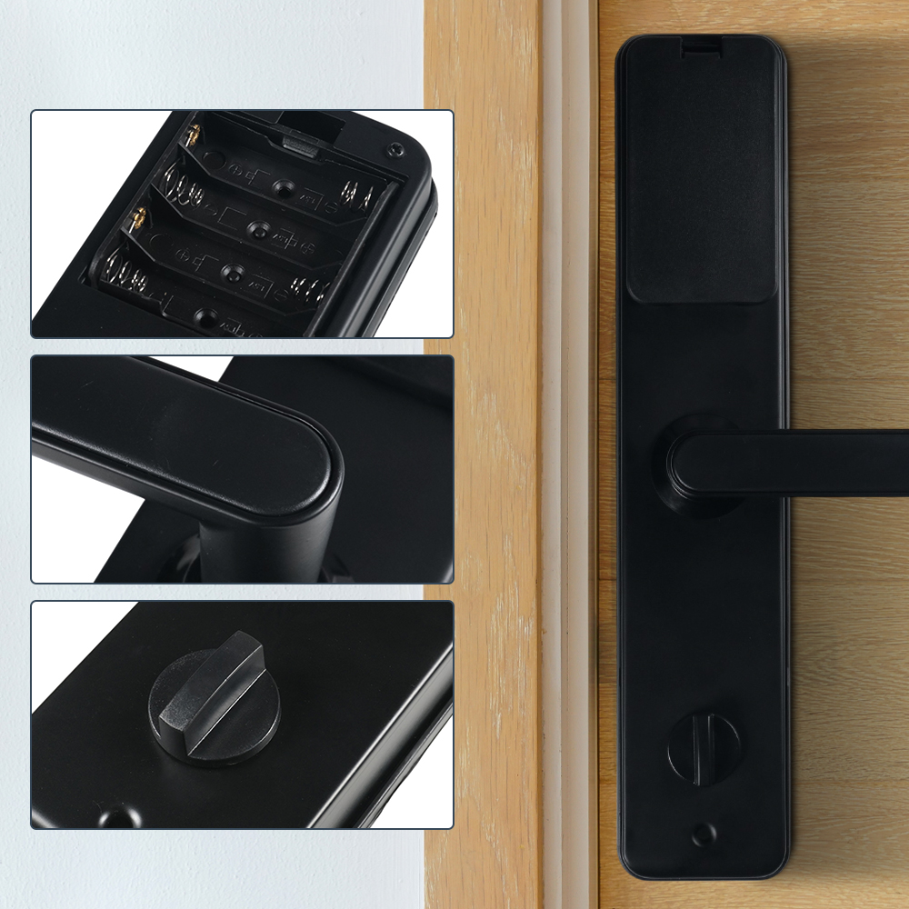 YONGLISHUN Smart Door Lock Fingerprint Password Card Bluetooth TUYA - MJ3