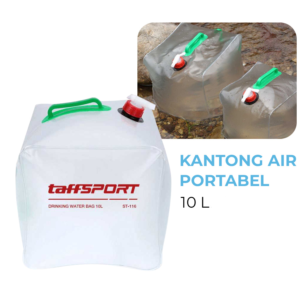 TaffSPORT Kantong Air Portable Camping Water Storage 10L - ST-116