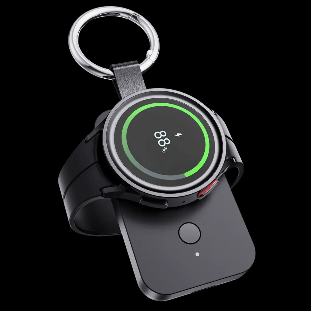Pechos Power Bank Jam Tangan Pintar Smartwatch Wireless Charge Magnet - V9
