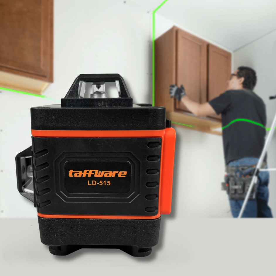 Taffware Laser Level Self Leveling 4D 16 Line with Remote - LD-515
