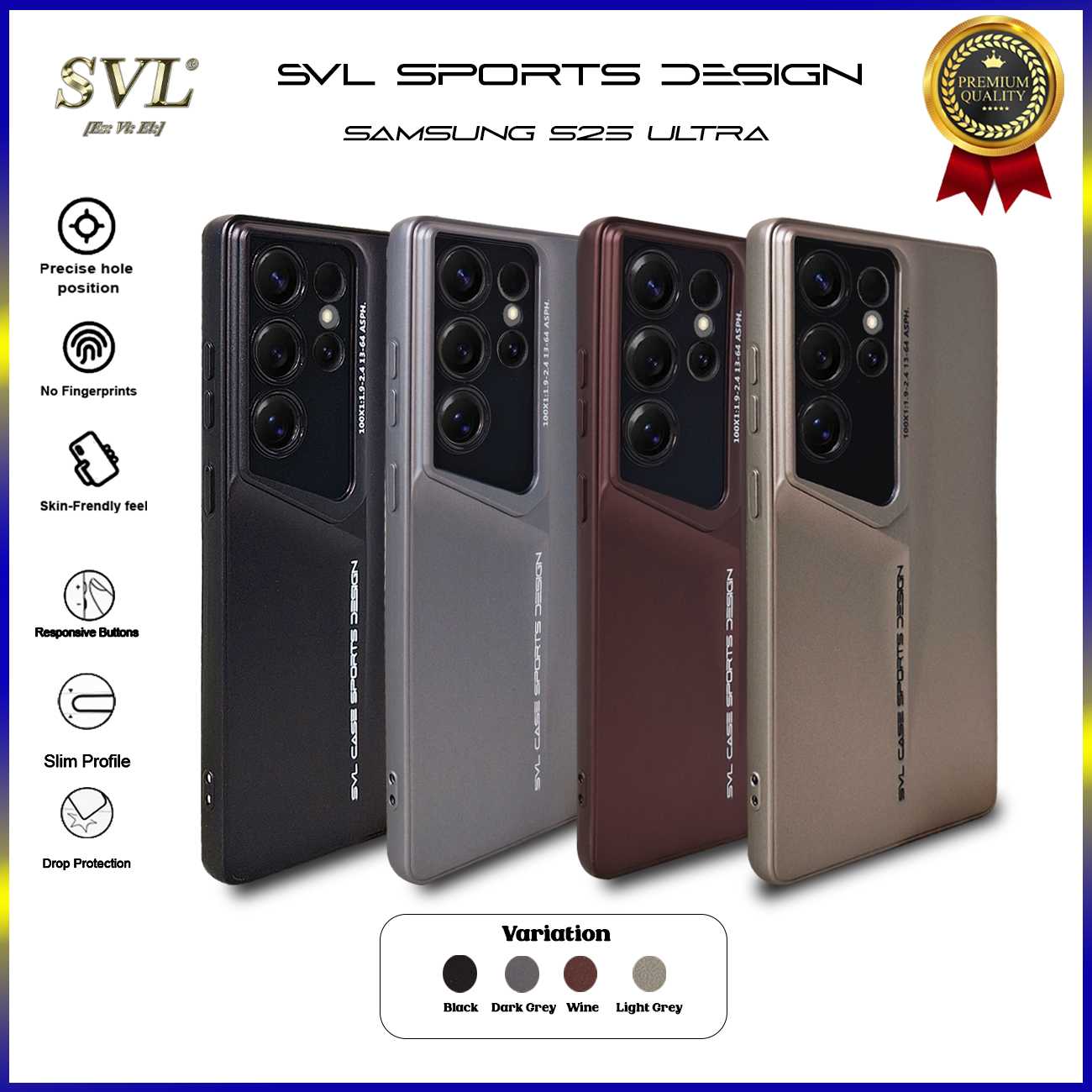 Svl Design Jual Case SVL Sports Design For Samsung S25 Ultra Luxury Blade