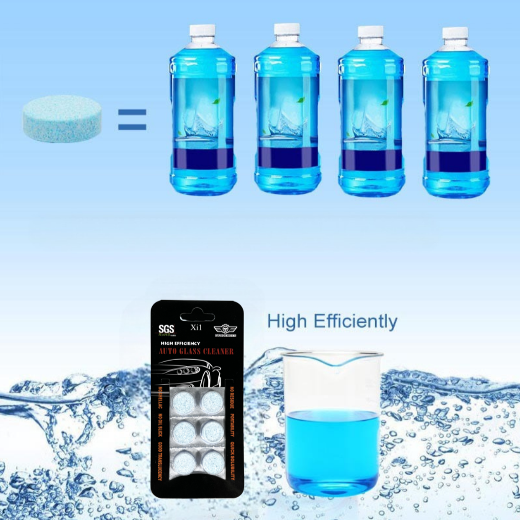 OTOHEROES SGS Pil Pembersih Kaca High Efficient Auto Clear 6 PCS - Xi1