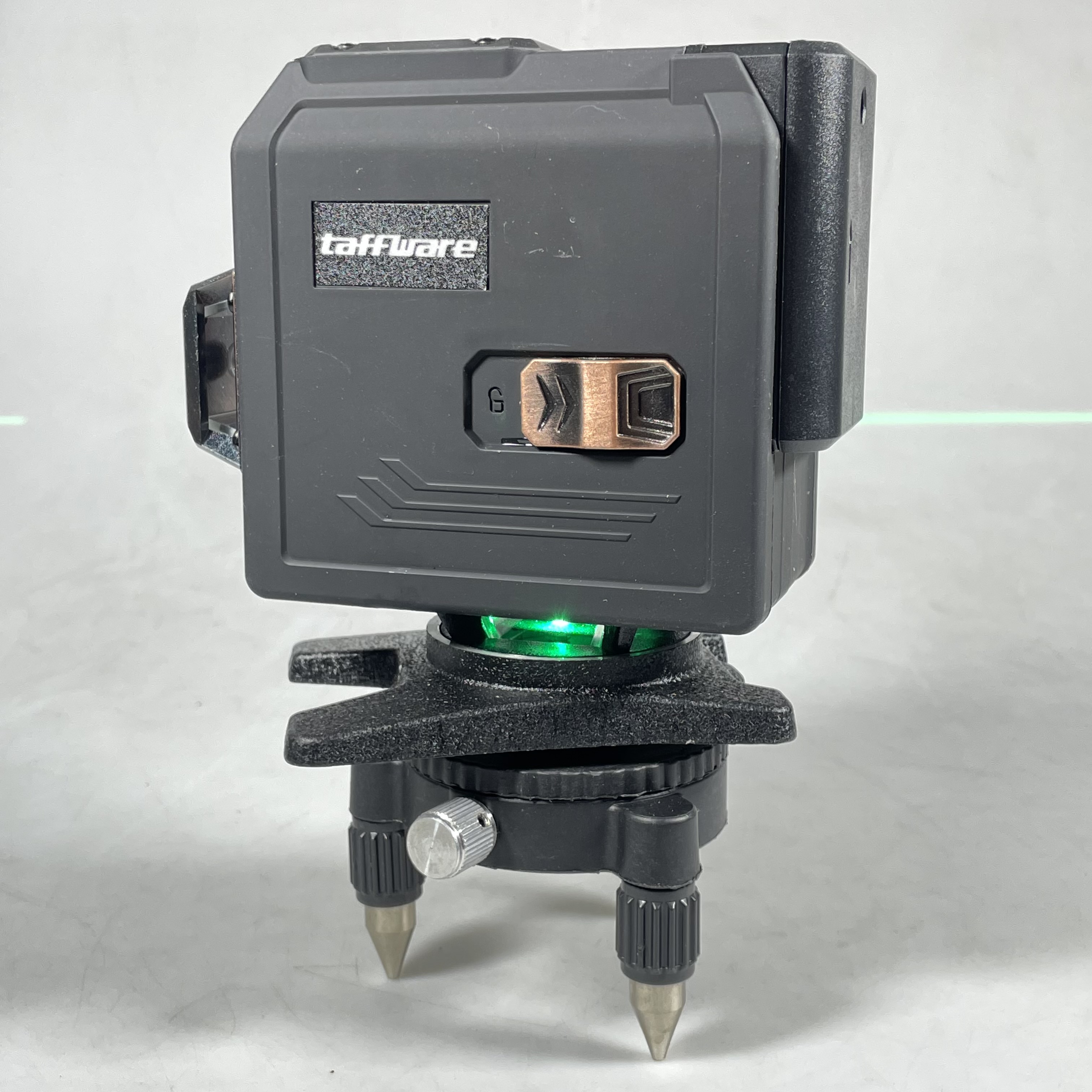 Taffware Laser Level 4in1 Color 3D 12 Line Alarm Powerful Beam - CT3